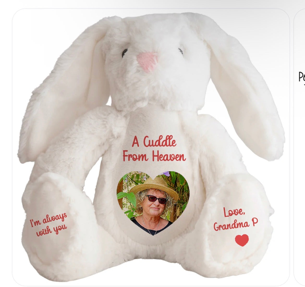 Personiled Loved One Bunny