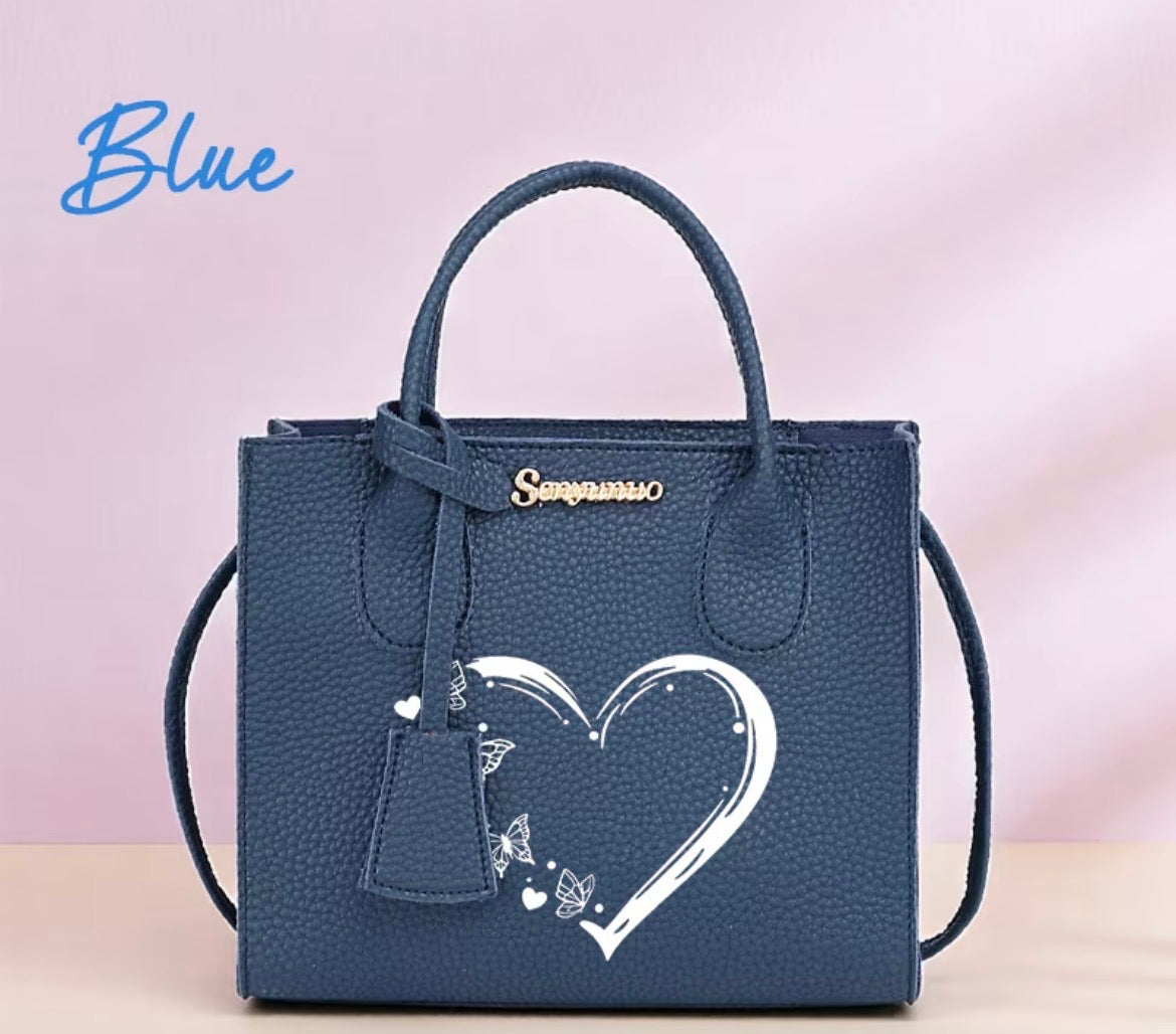Butterfly Love Heart HandBag