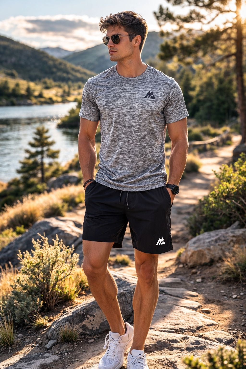 Men Short & T-shirt Set
