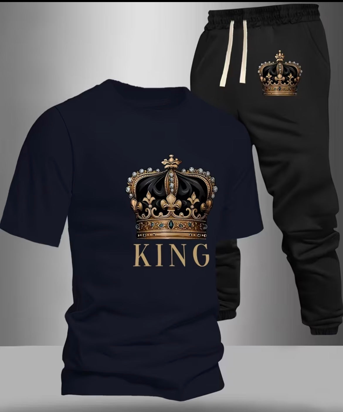 Men’s T-shirt & Trousers Set
