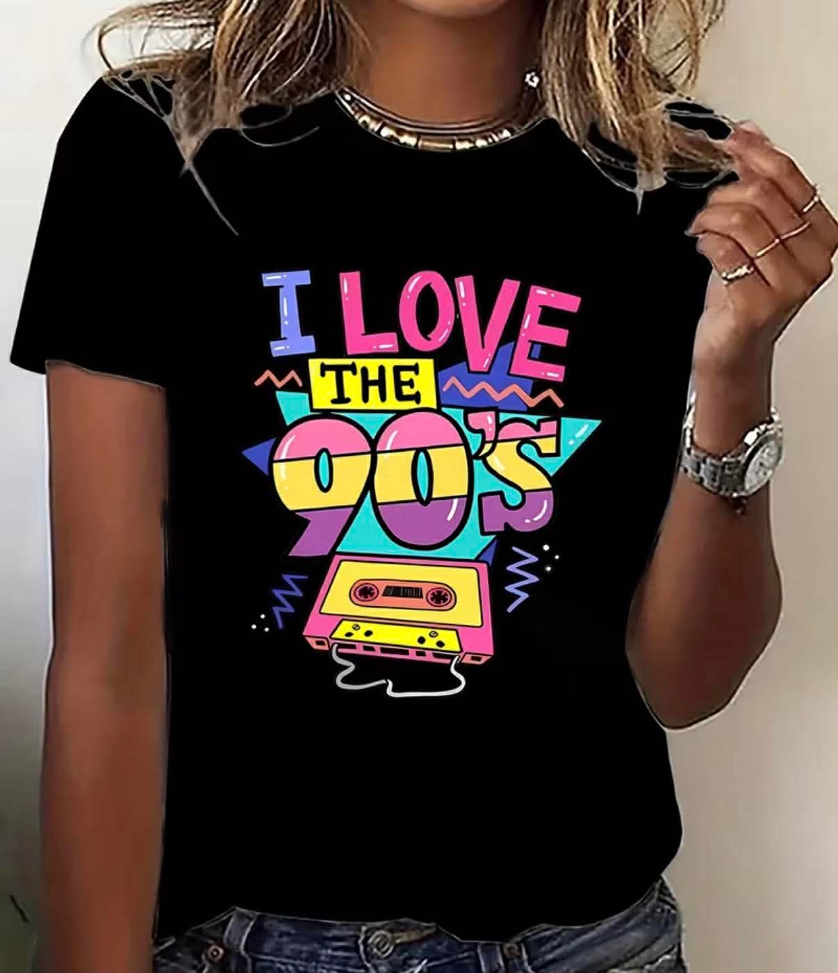 Ladies 90s Tshirt