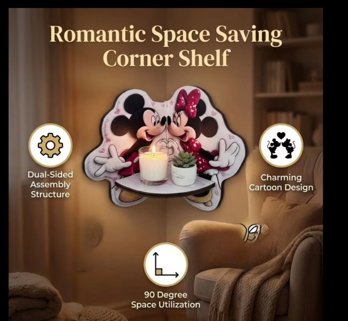 Mouse Floating Shelf