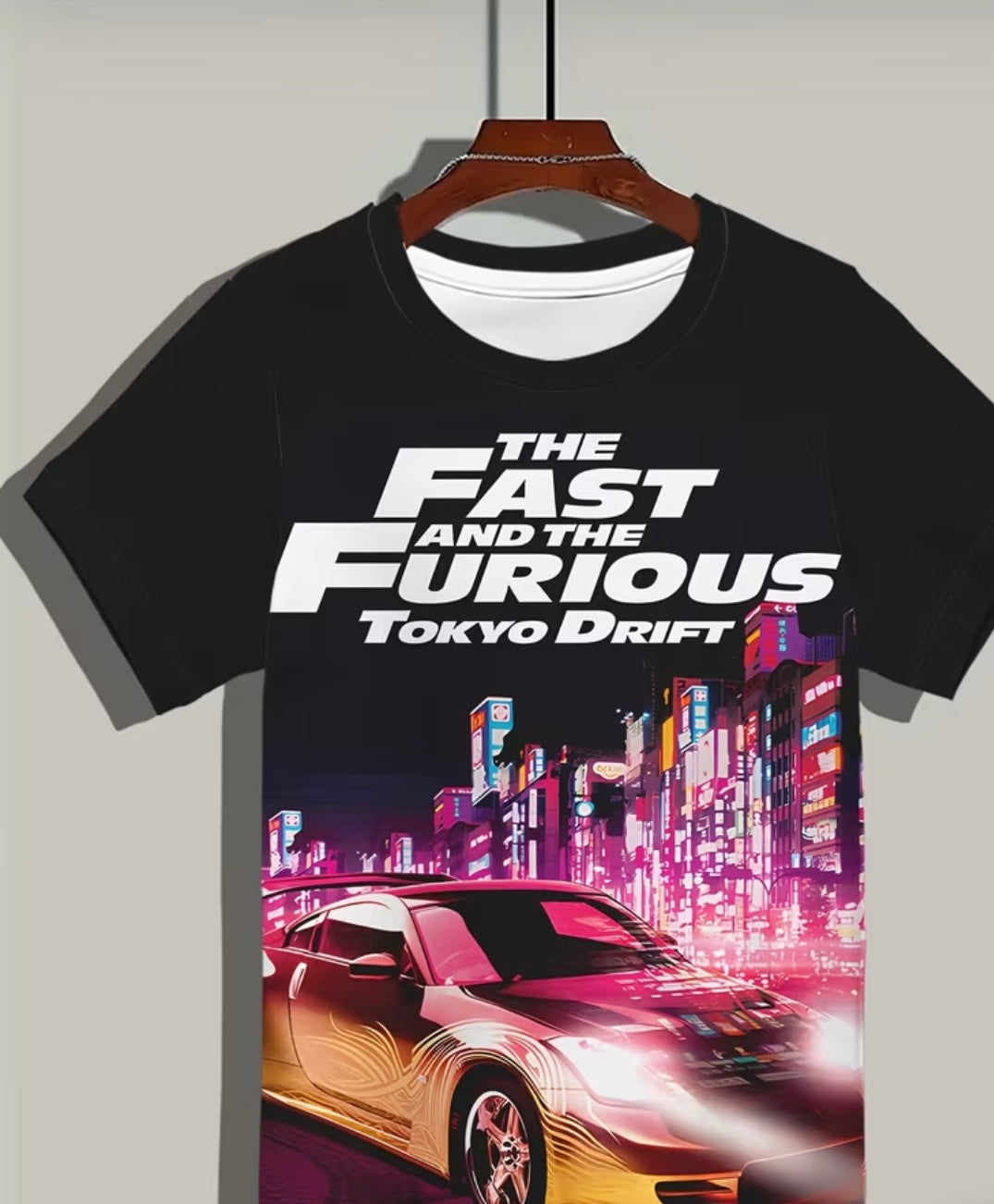 Printed outdoor sports casual short sleeve T-shirt