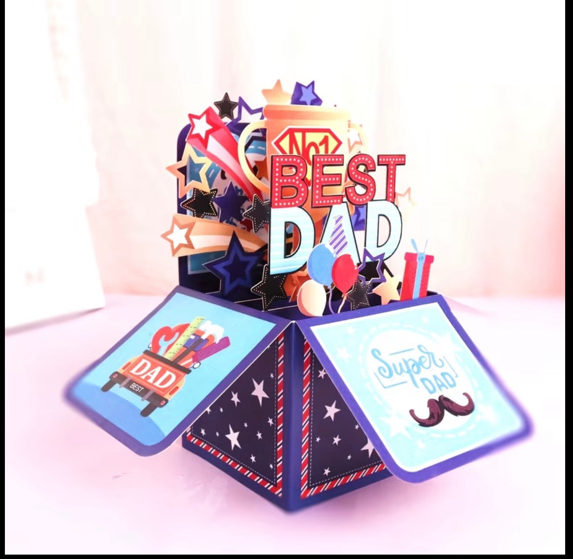 Dad Pop Up Card