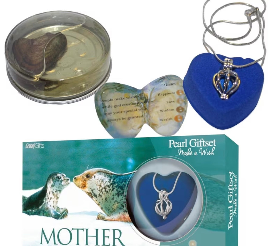 Wish Pearl Kit Creations with pendant necklace