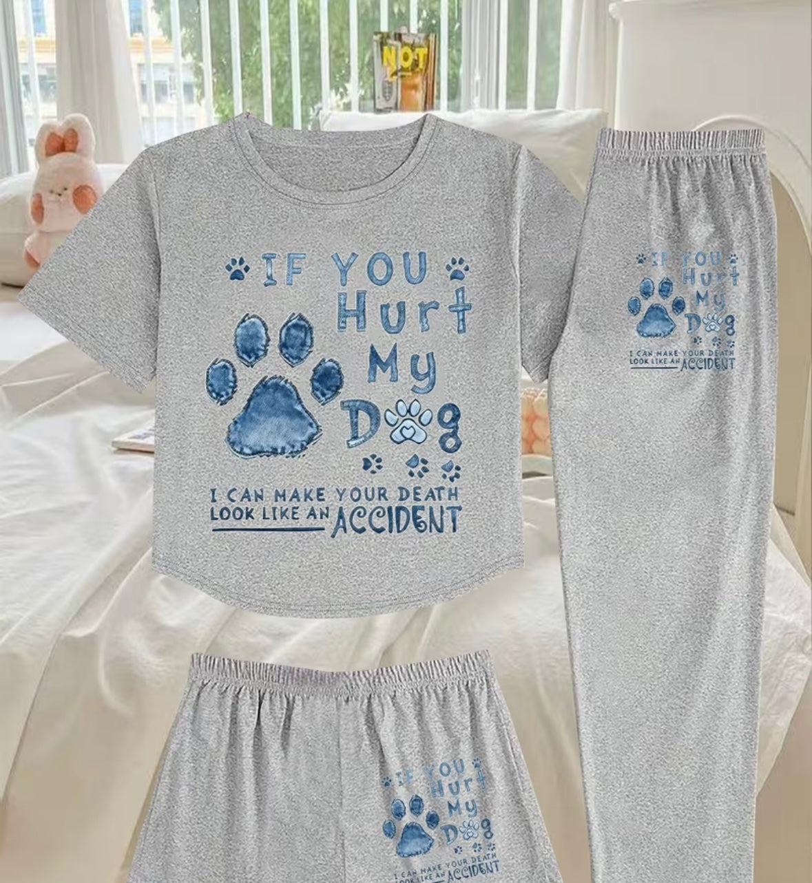 3 piece women’s loungewear set