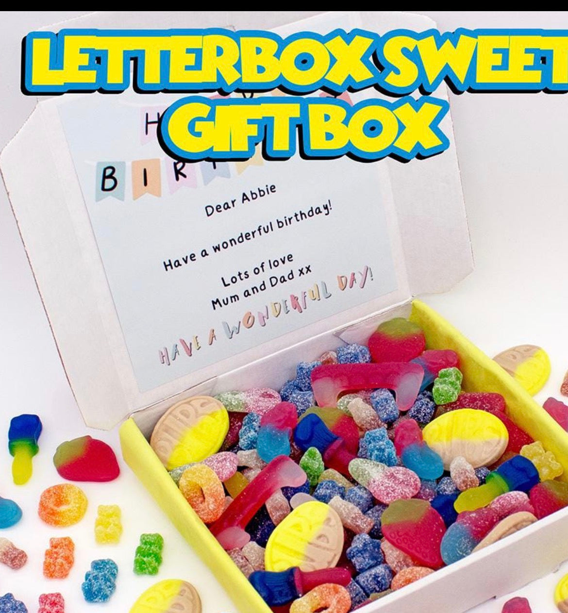 Personalised Letter Box Sweets