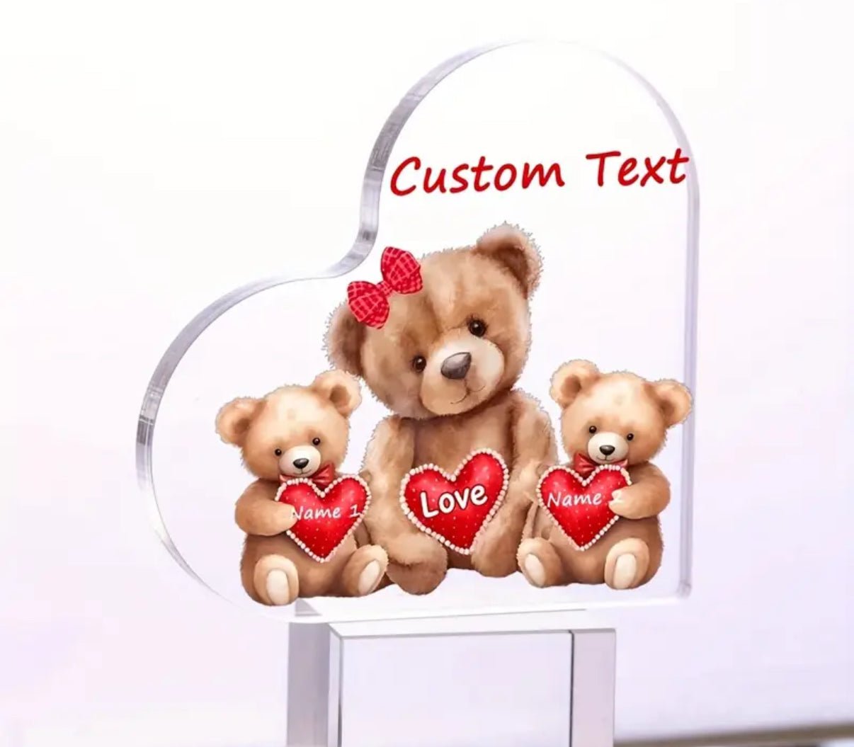 Personalised plaque
