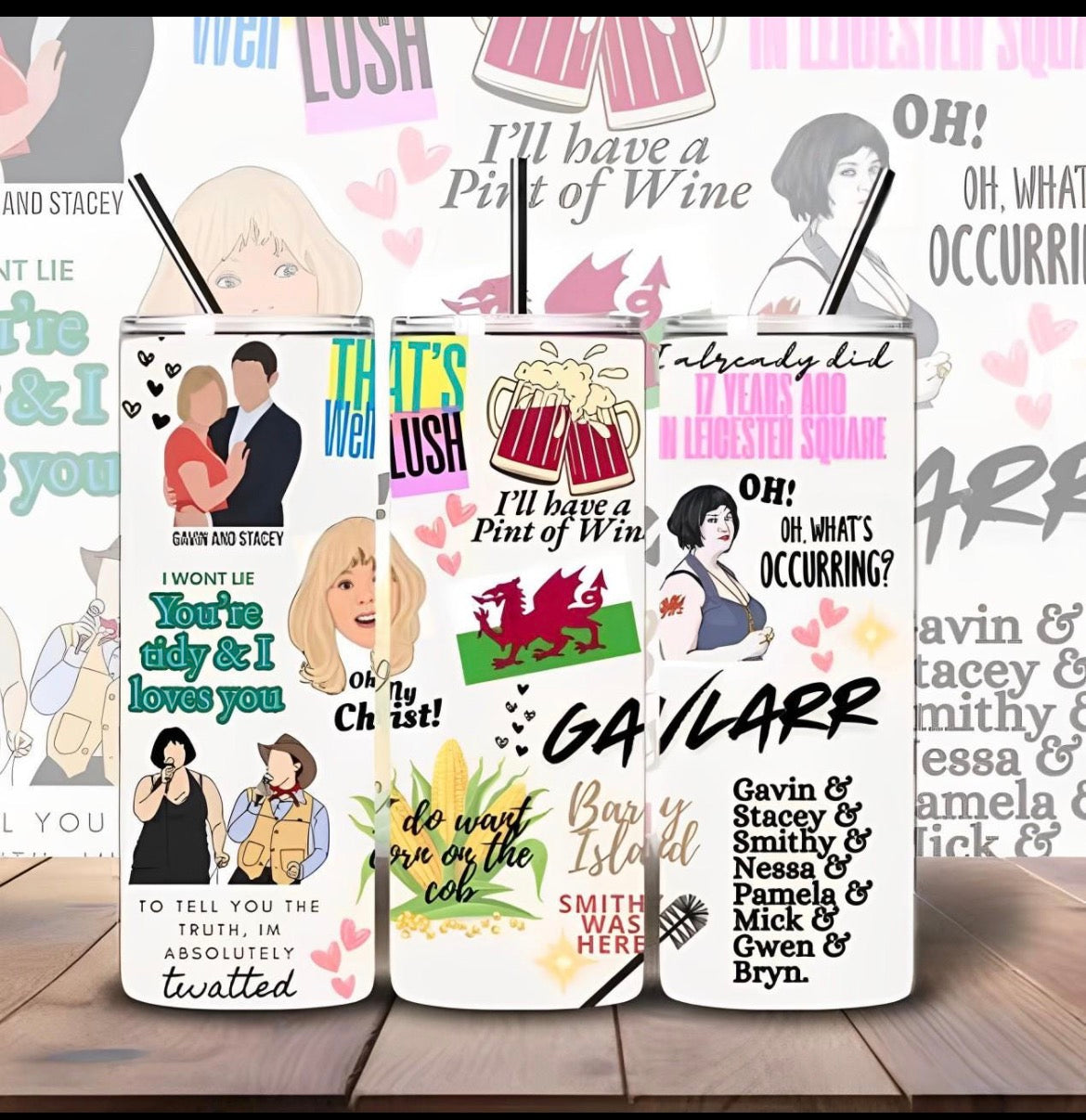 Gavin & Stacey Tumbler