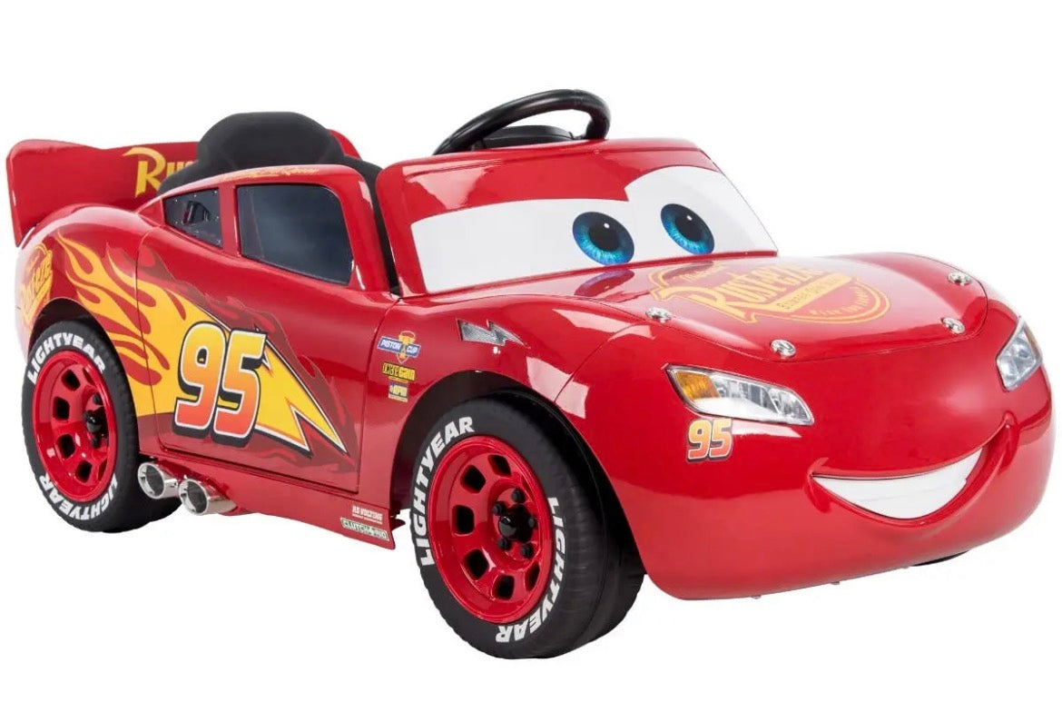 Lightning McQueen Car 6v Ride On