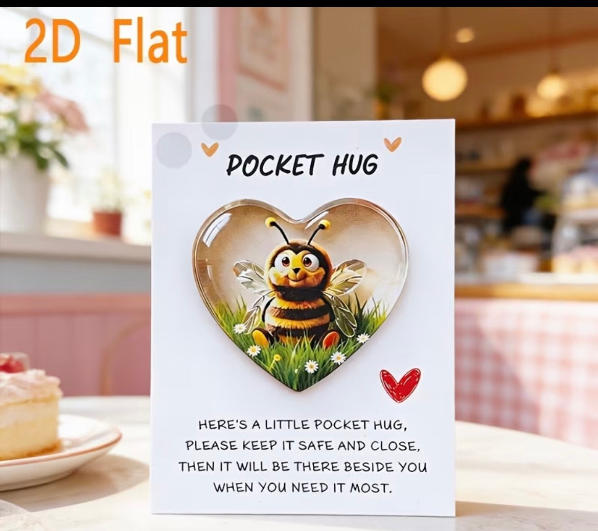 Bee Pocket Hug