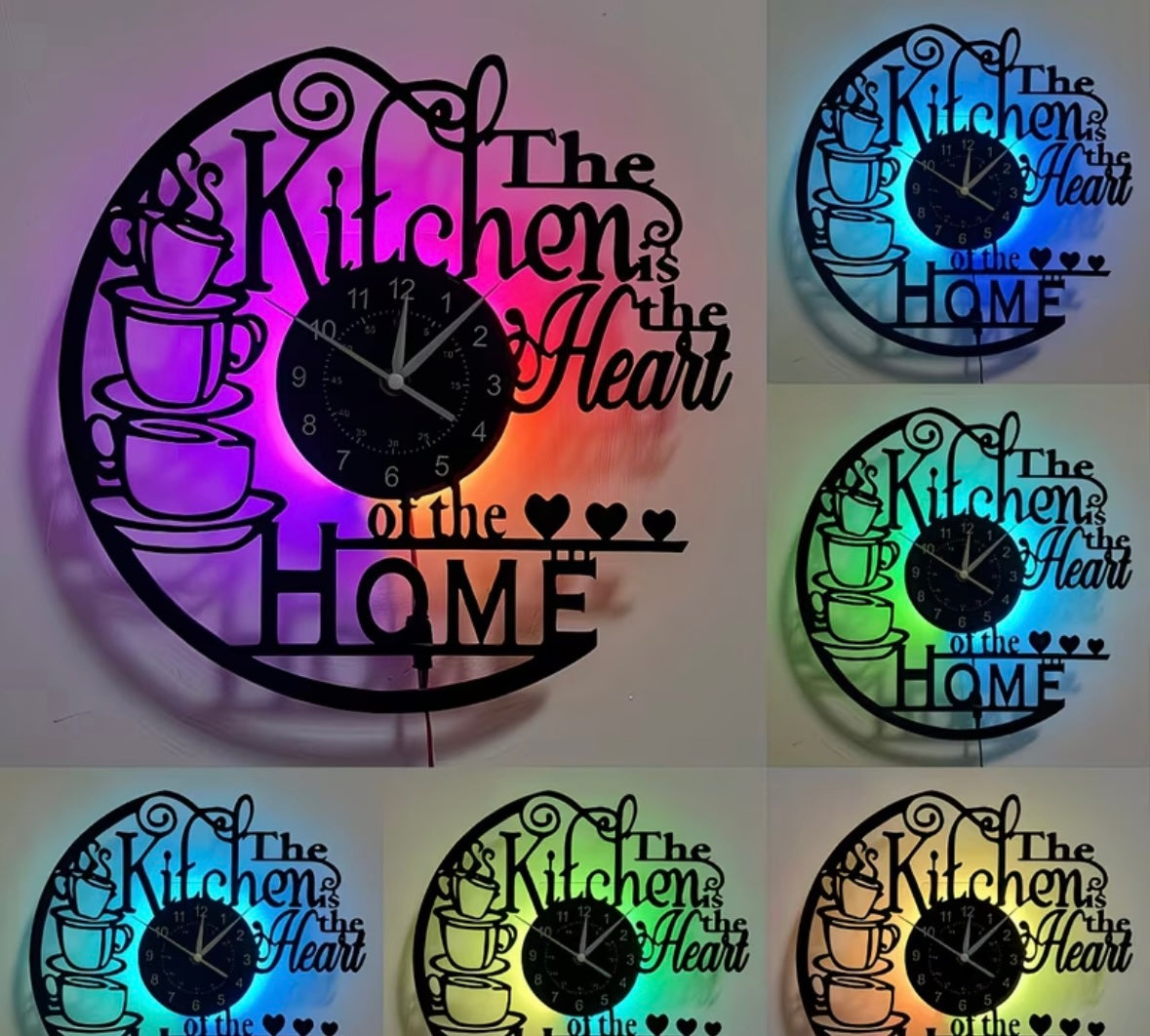 Vinyl Record Clock