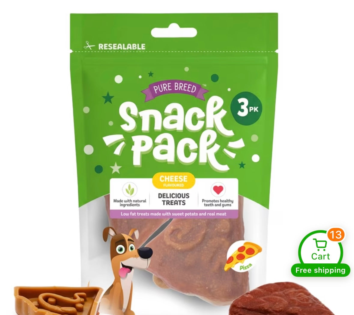 Pure Breed Snack Pack Dog Chews
