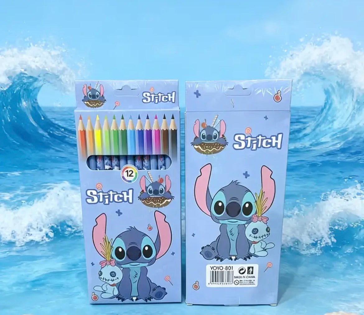 X12 Alien Colouring Pencils