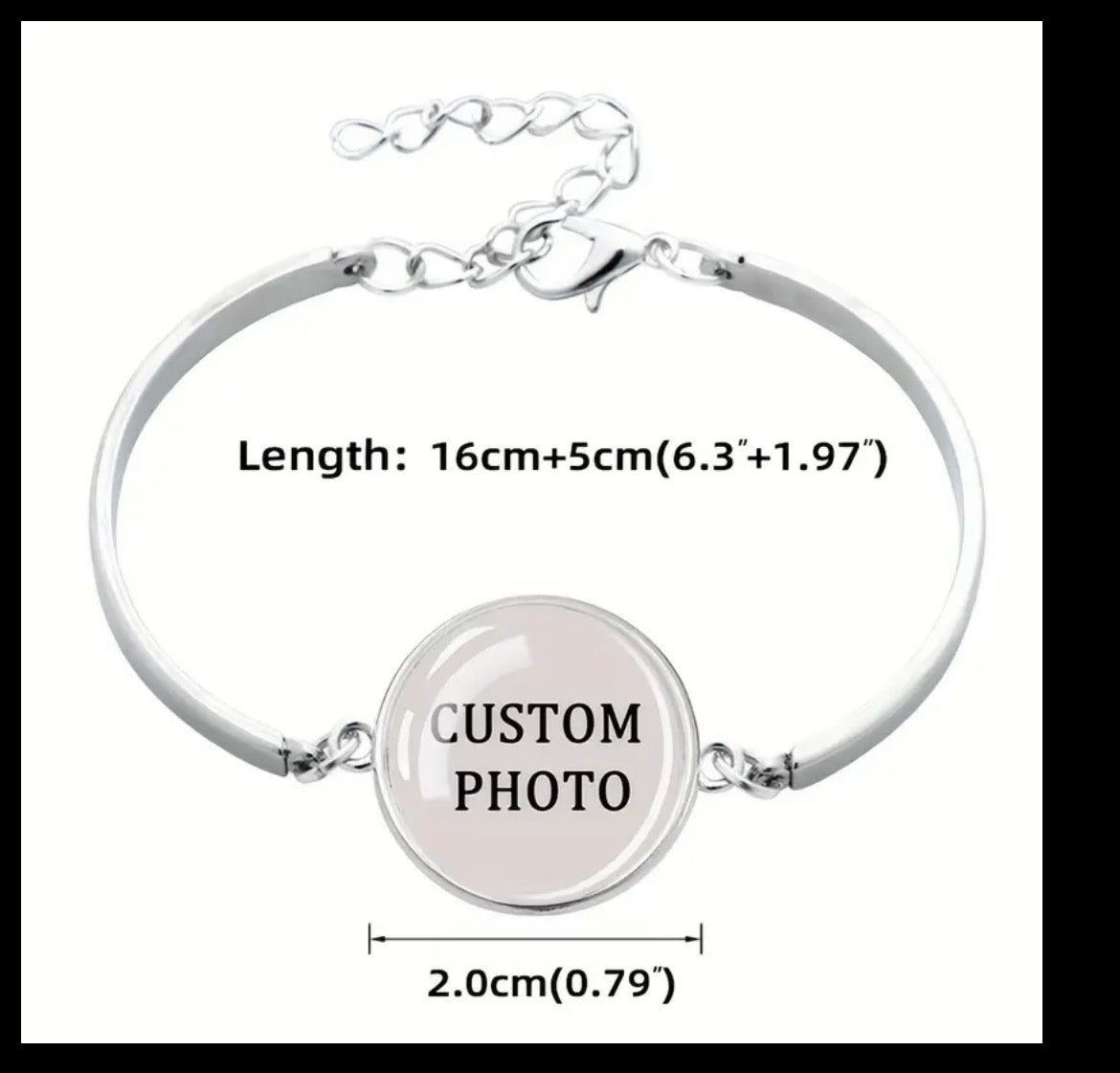 Personiled Photo Braclet