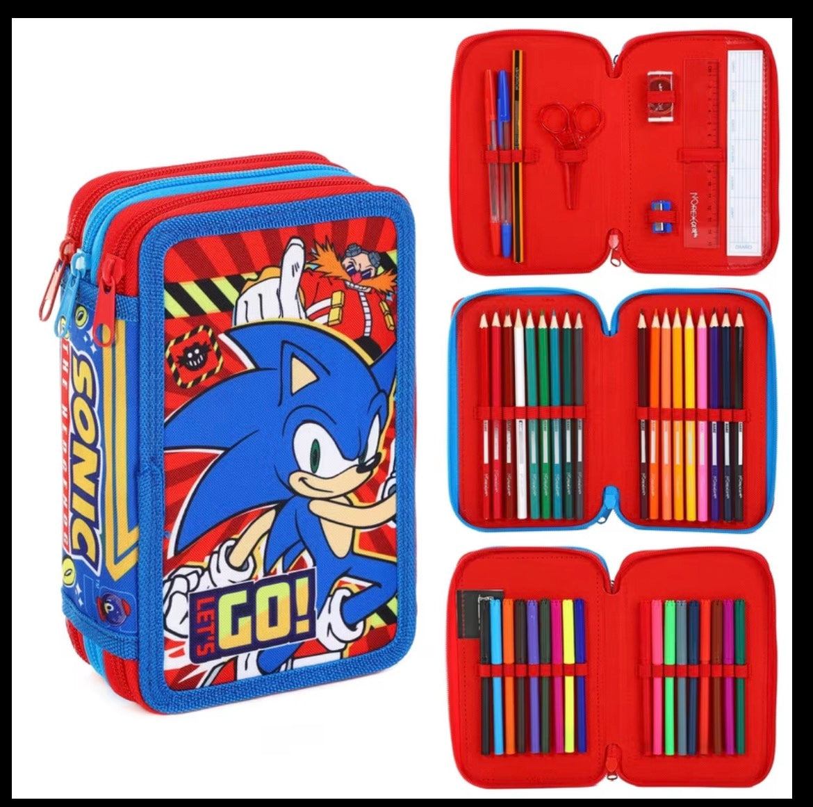 Sonic Pencil Case