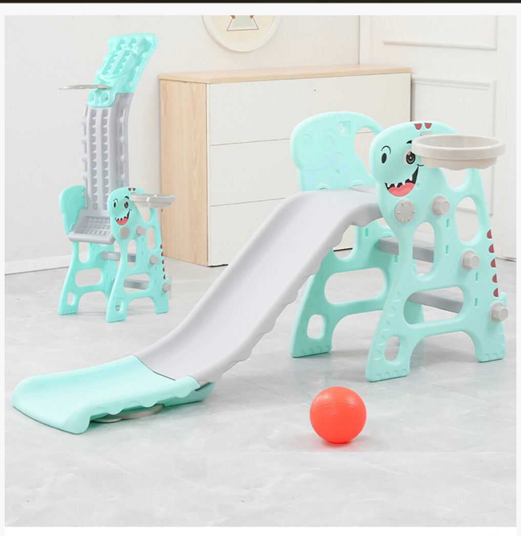 SHARK 2 in 1 Foldable Childrens Kids Baby Slide