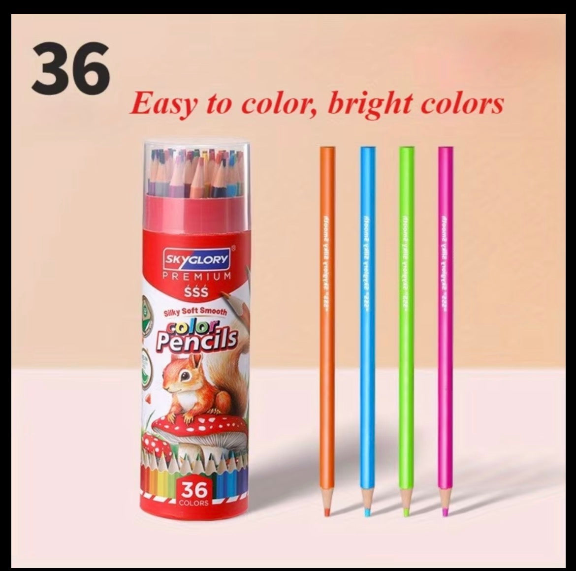36PC Colouring Pencils
