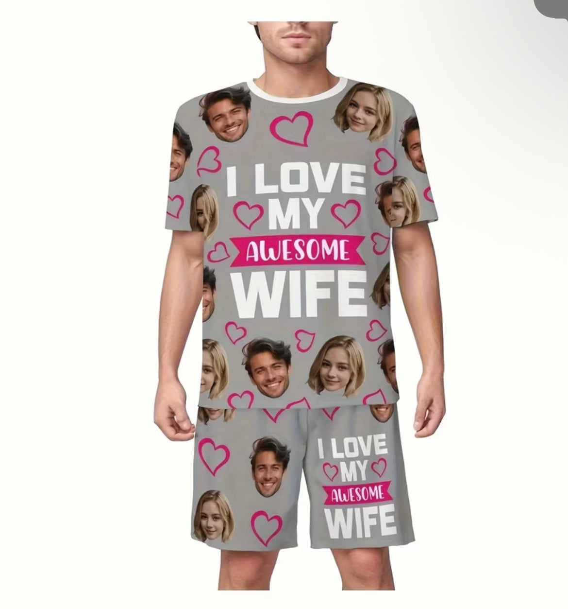 Personiled Men’s Short & T-shirt Set