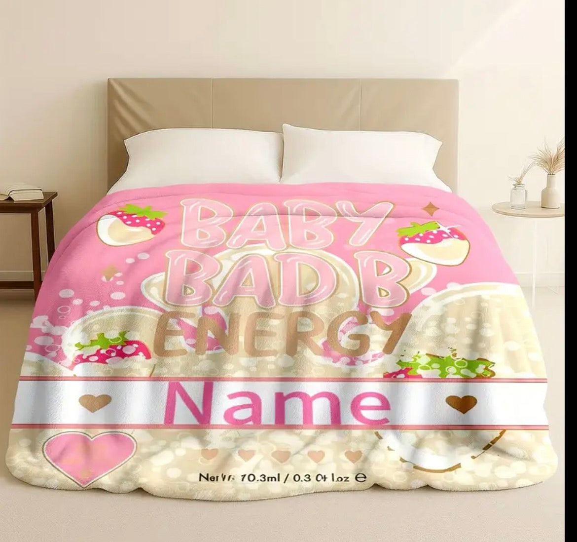 Personalised P Louise Throw