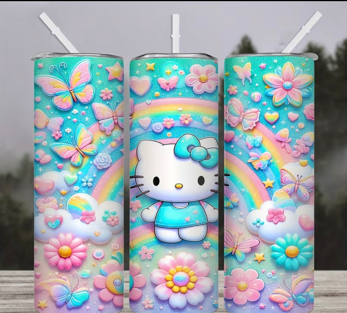 20oz Kitty Tumbler