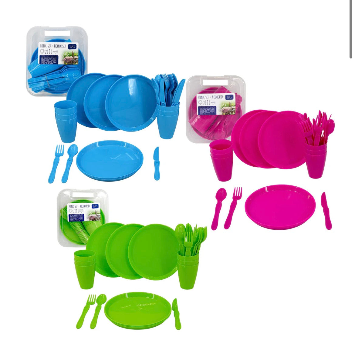 Camping Set For 6 Set