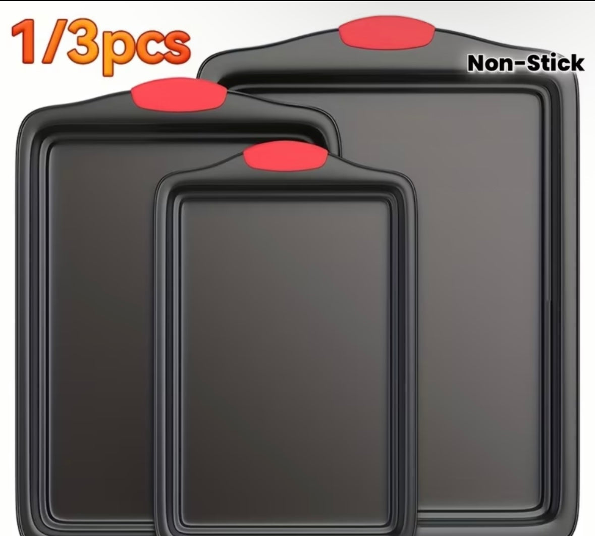 Non stick baking tray