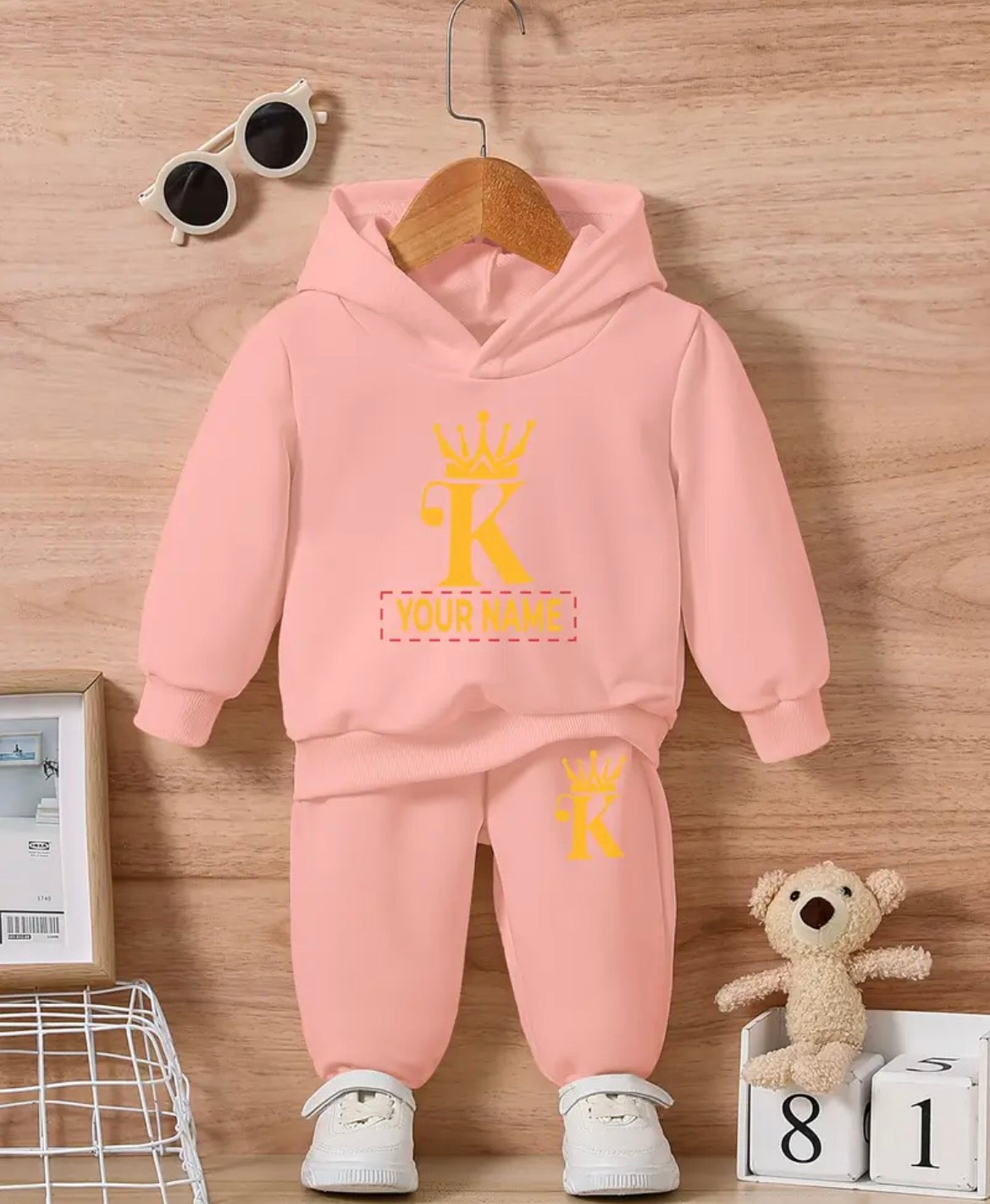 Babyboy Personiled Name King Tracksuit