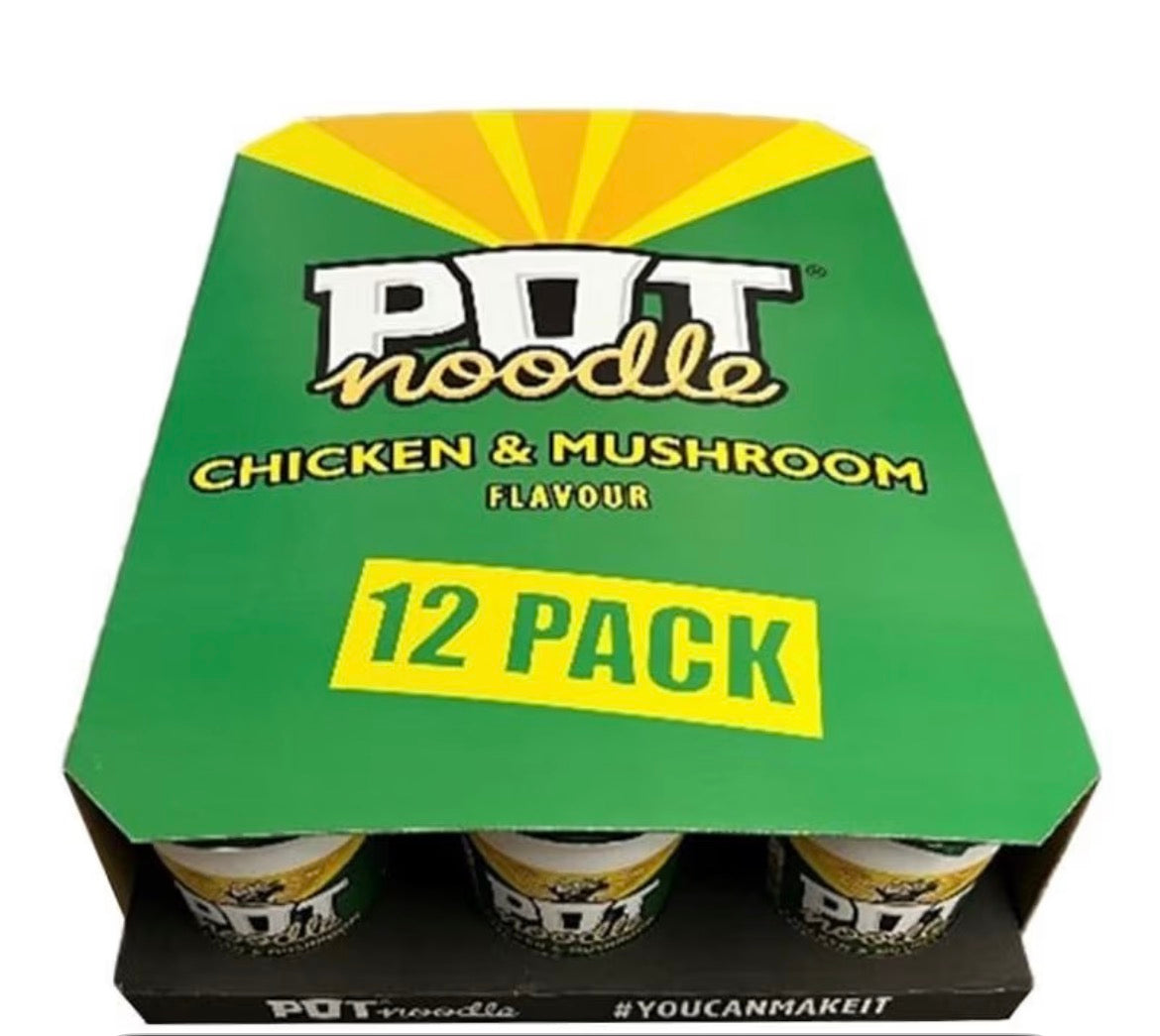 12 Pack Pot Noodles