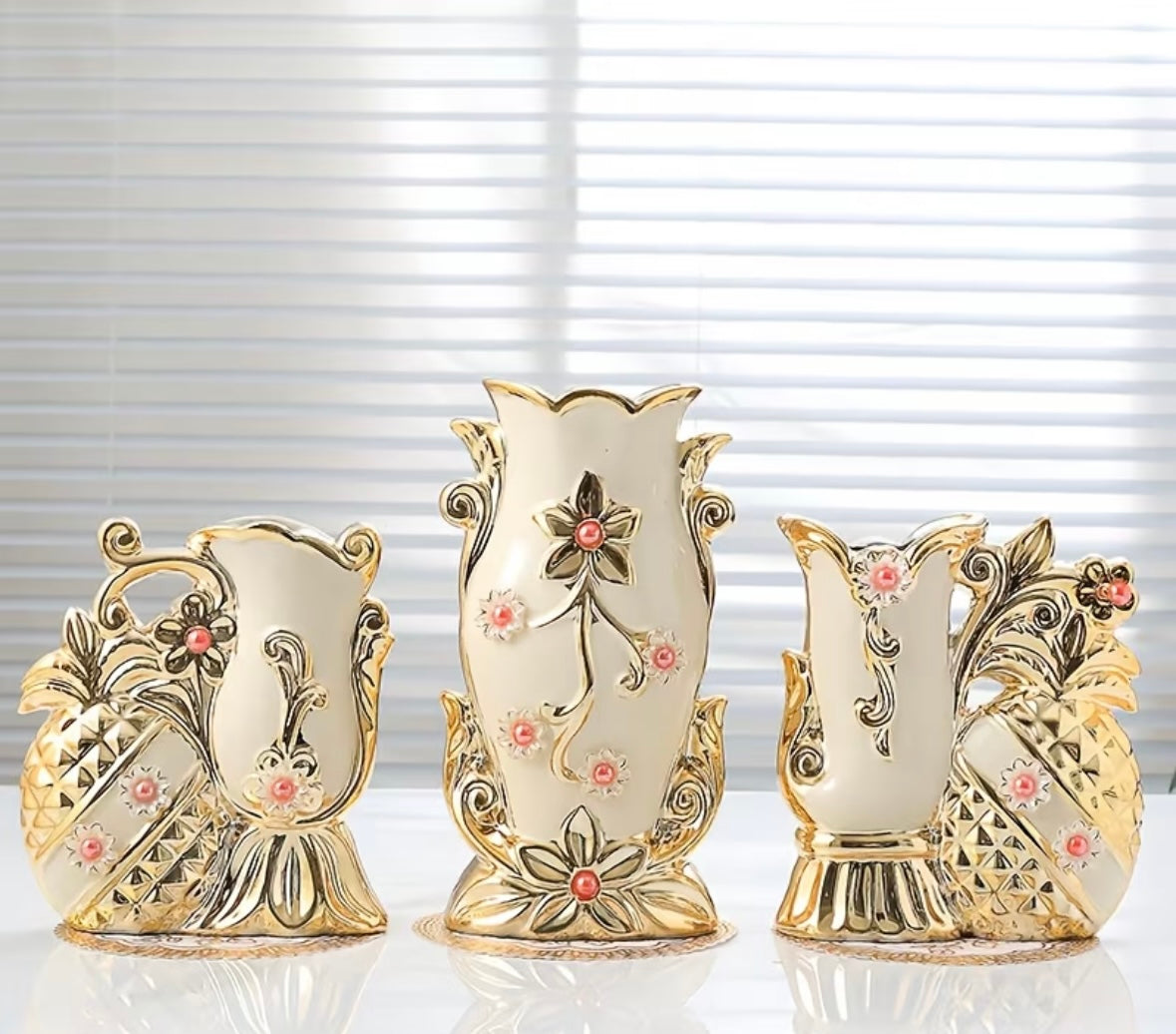 Bohemian Ceramic Vase