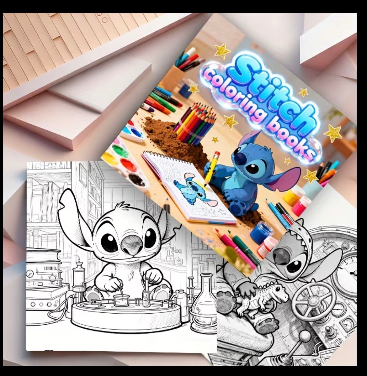 Alien Colouring Book
