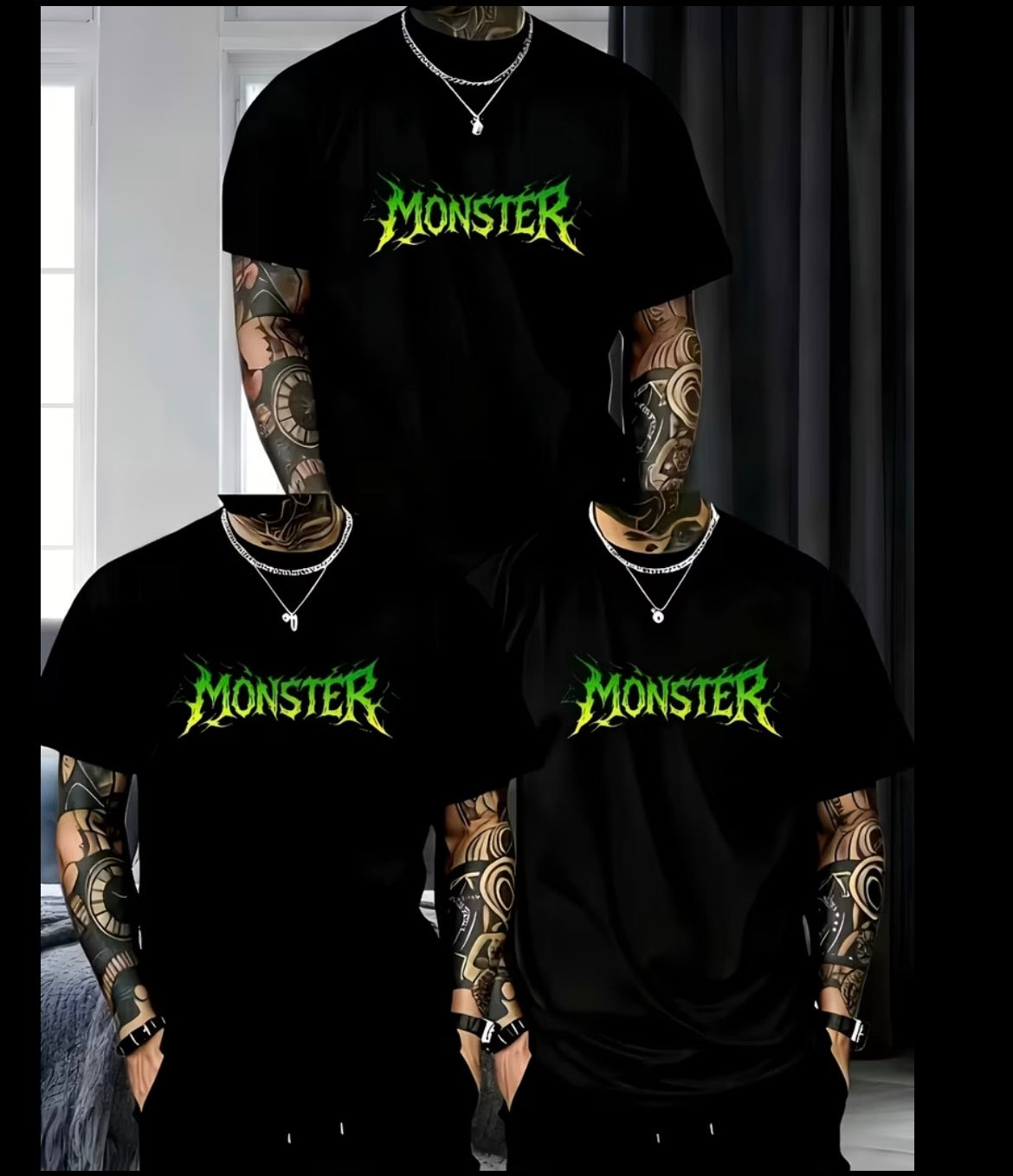 3PC Men T-shirt