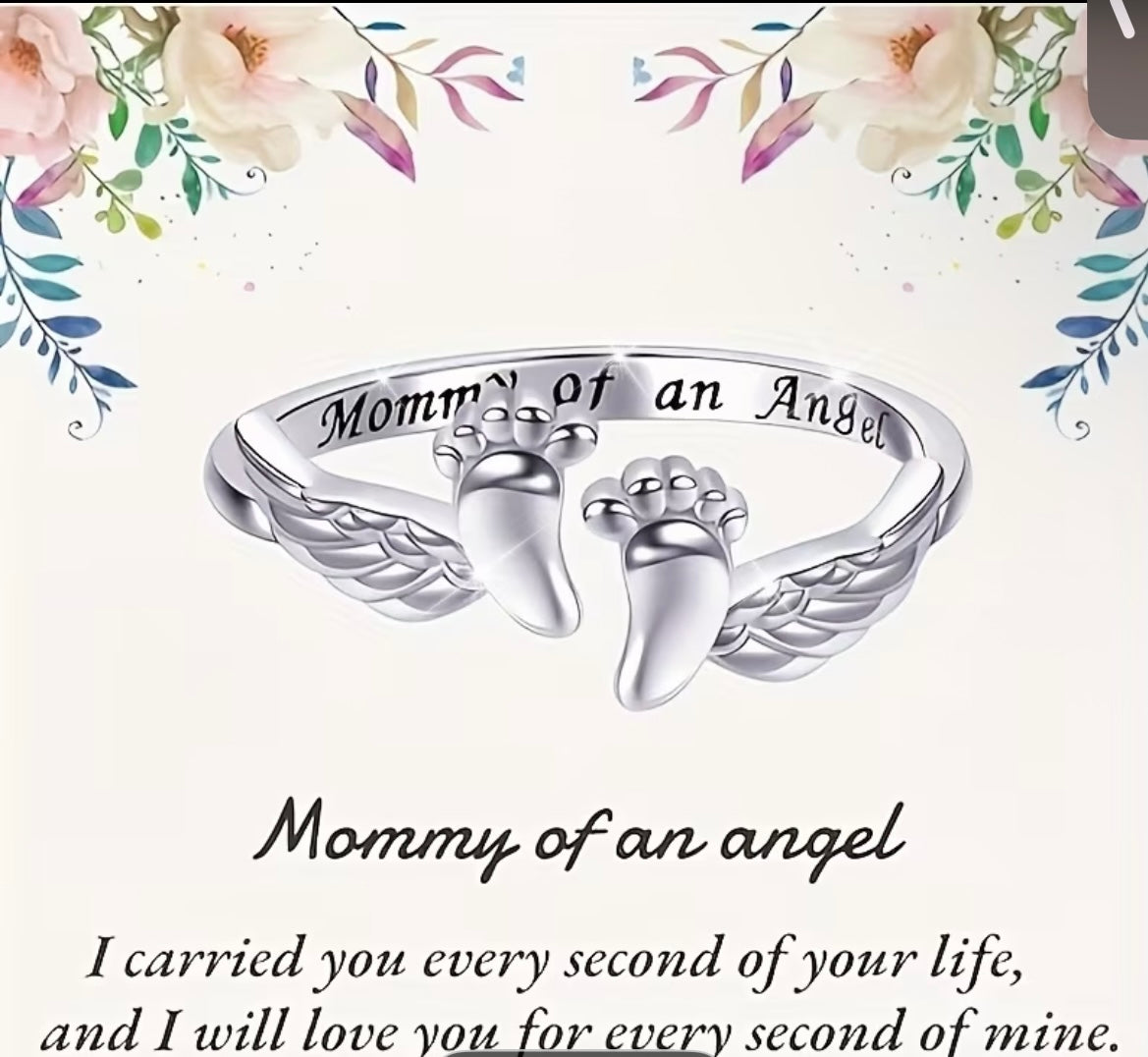 1pc Elegant & Cute Foot Sole Mommy of an Angel