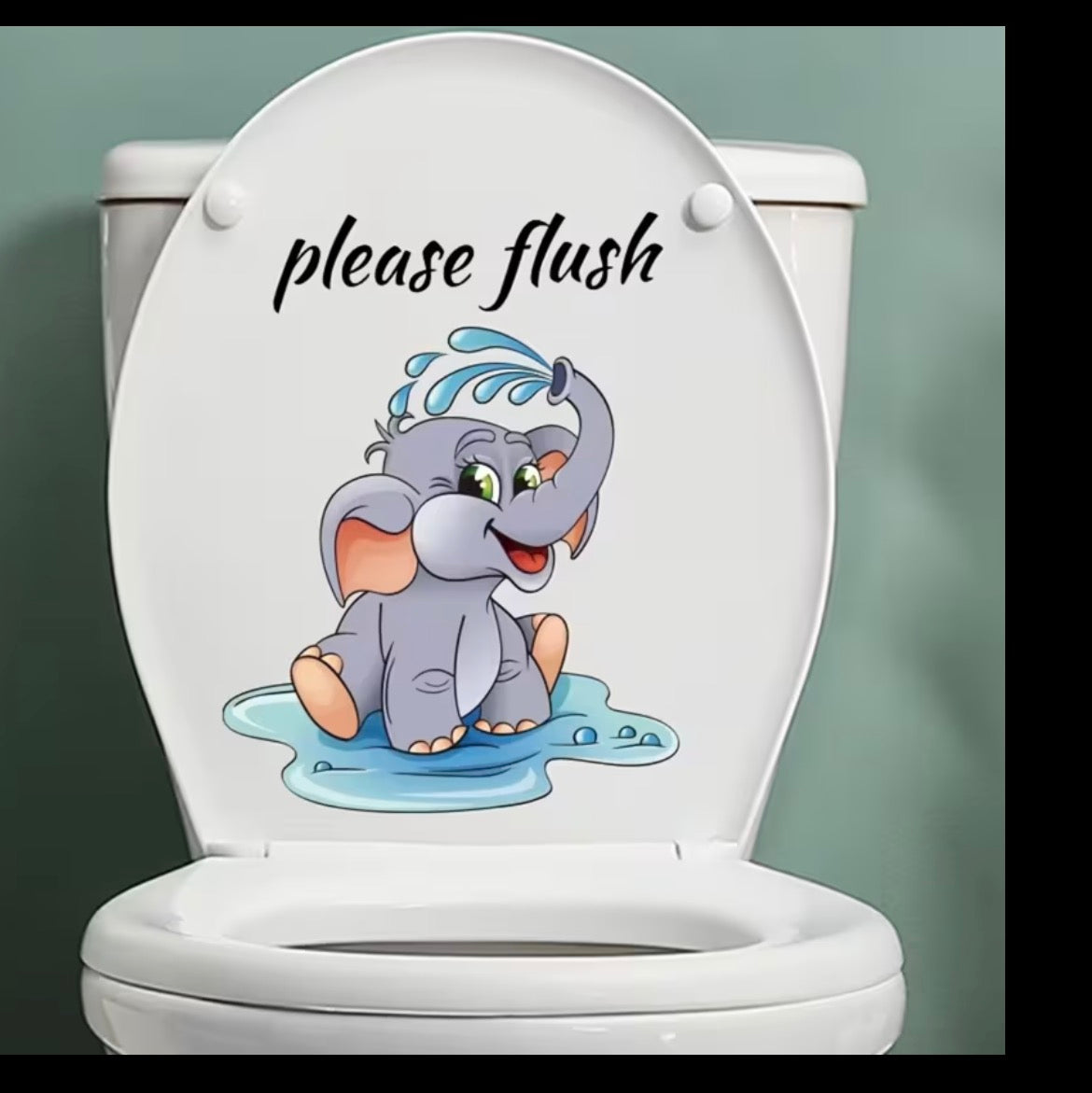 Toilet Sticker