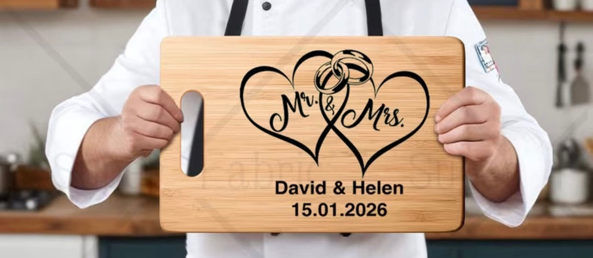 Personiled Chopping Board