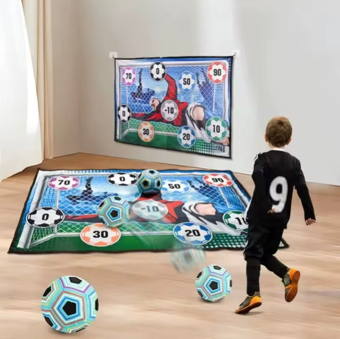 Soccer Game Mat set