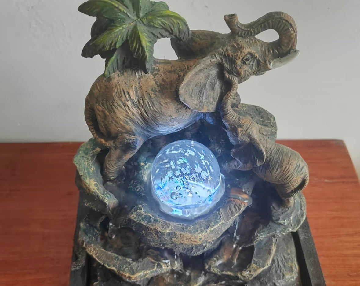 USB Powered indoor waterfall decor