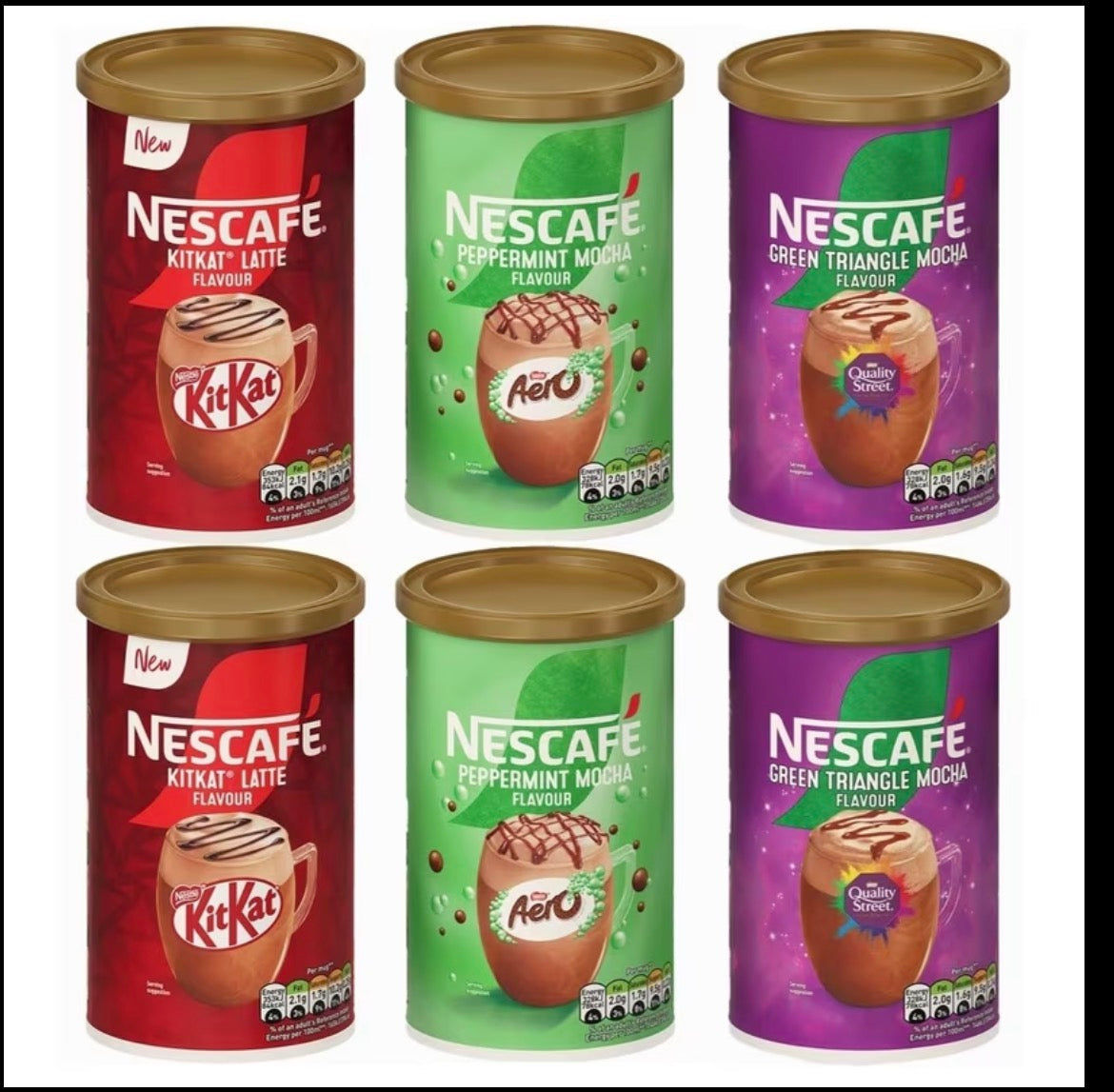 Instant Coffee Tins