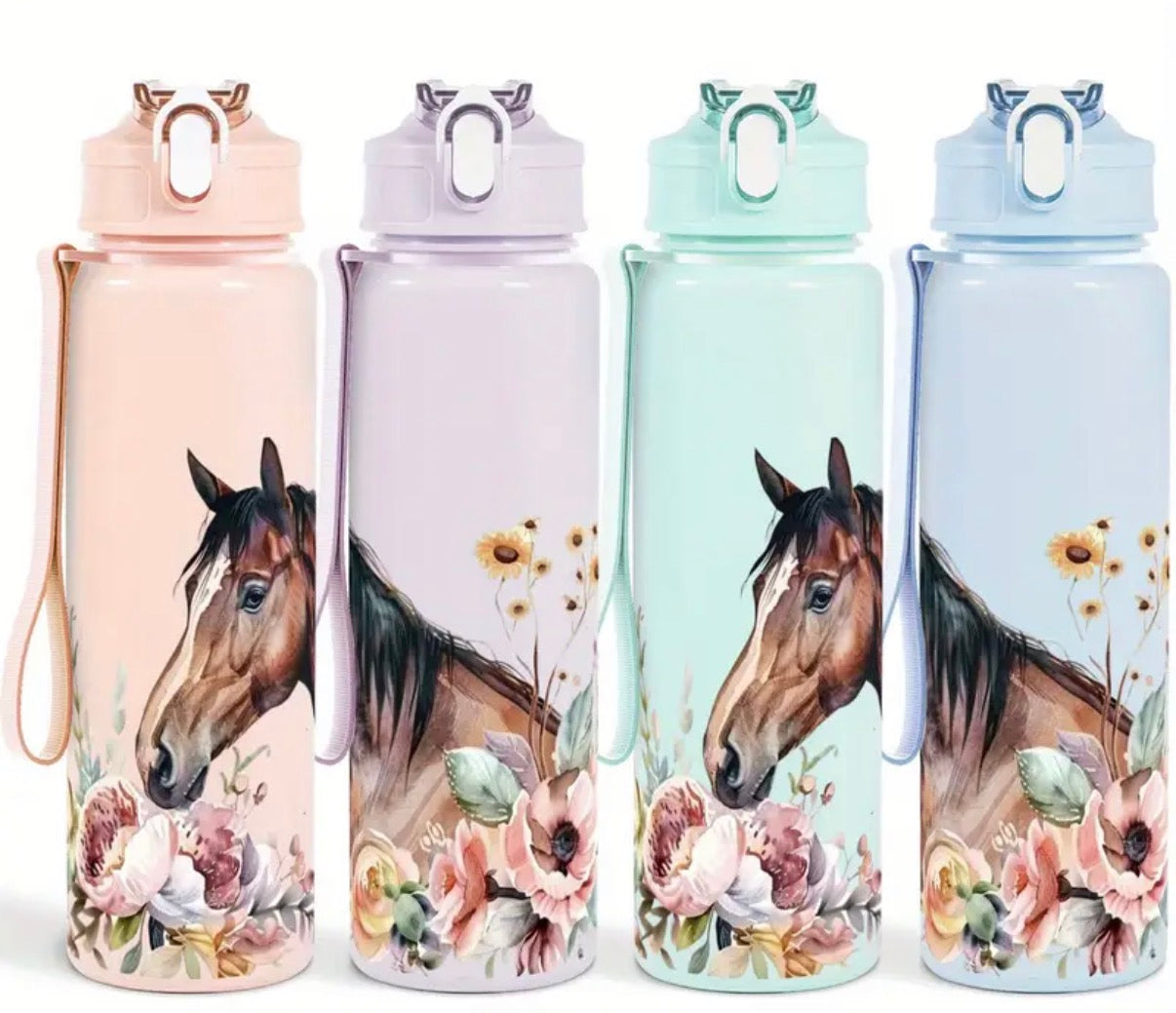 Horses Water Bottle