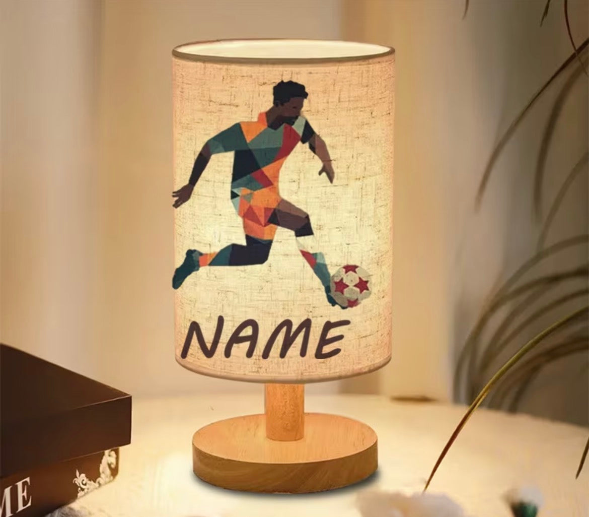 Personalised Football Lamp