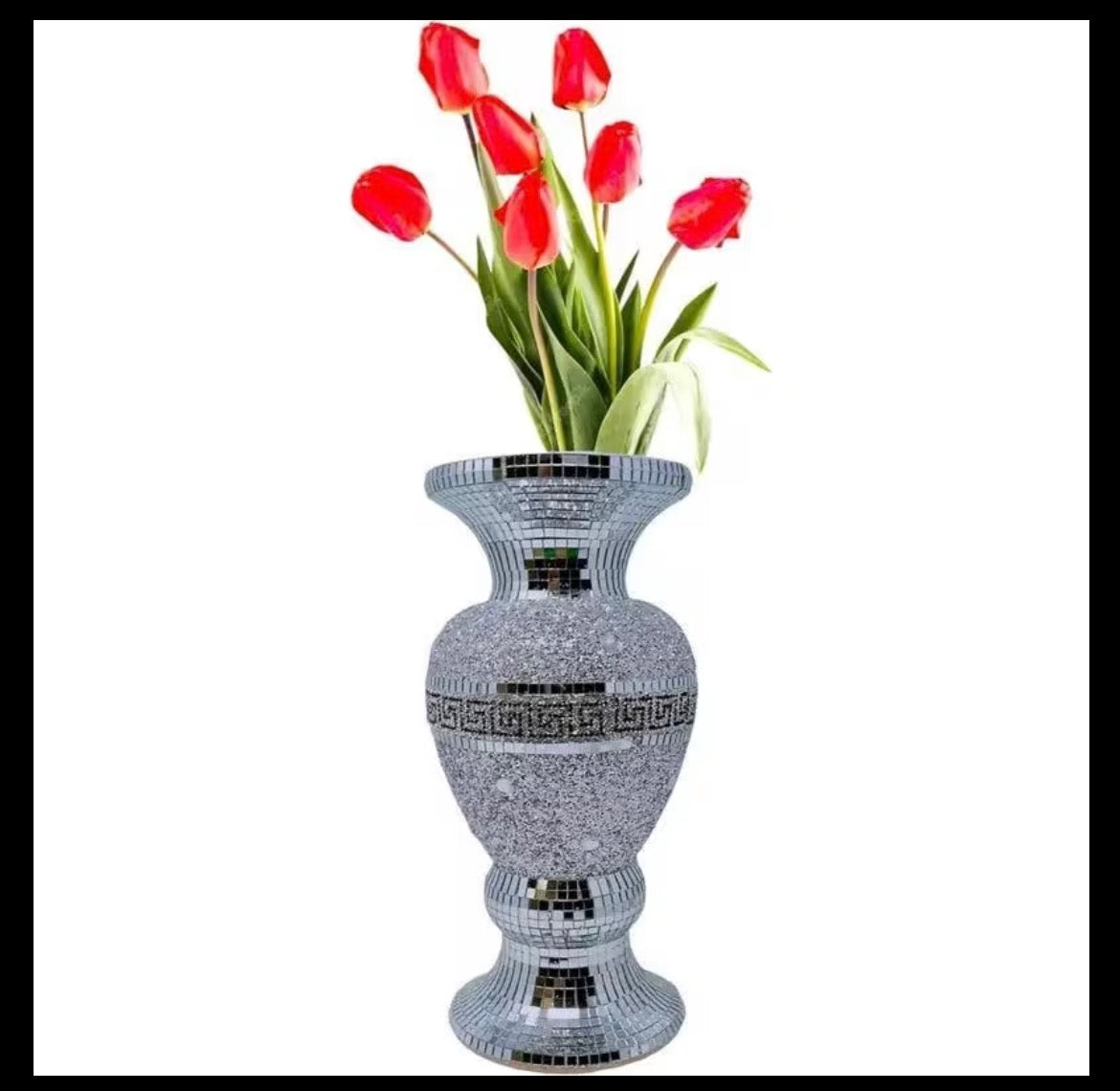 Crushed Dimond Vase