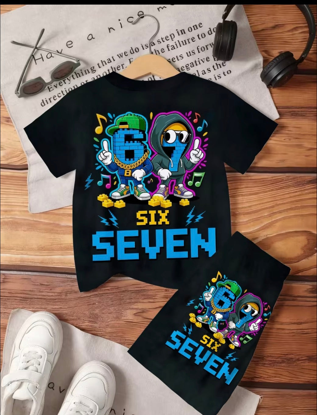 2PC T-shirt & Shorts Sets