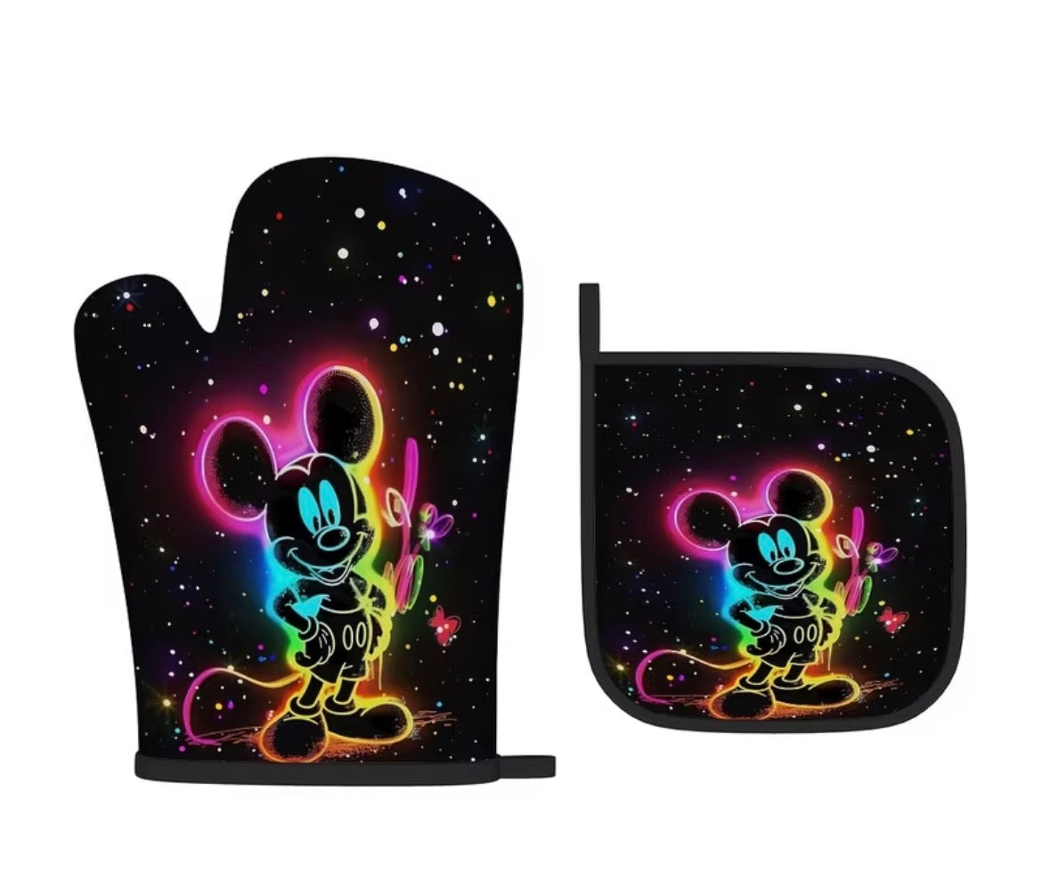 Mouse Oven Gloves Set
