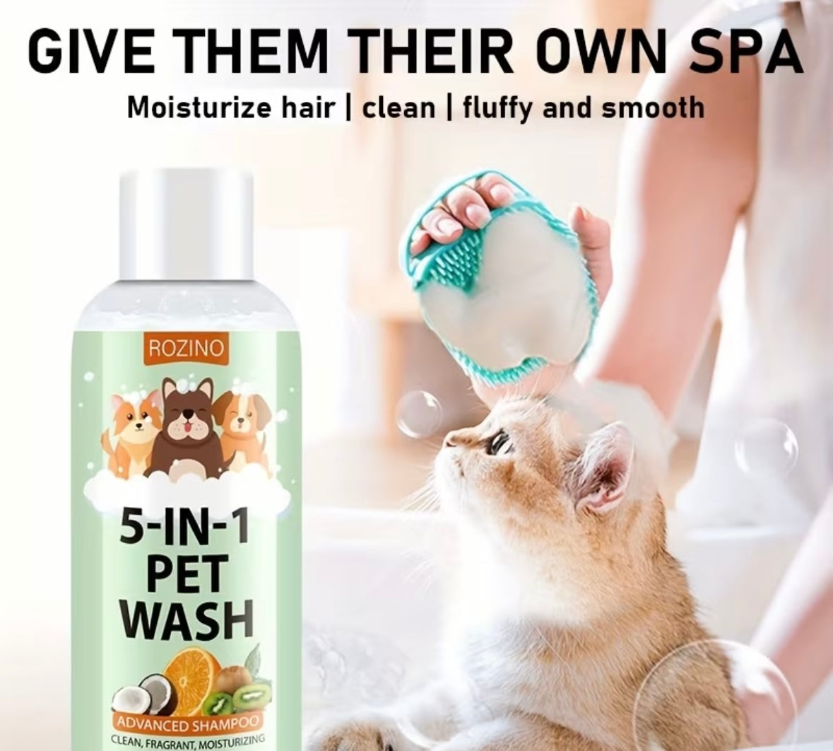 3pce Pet care set