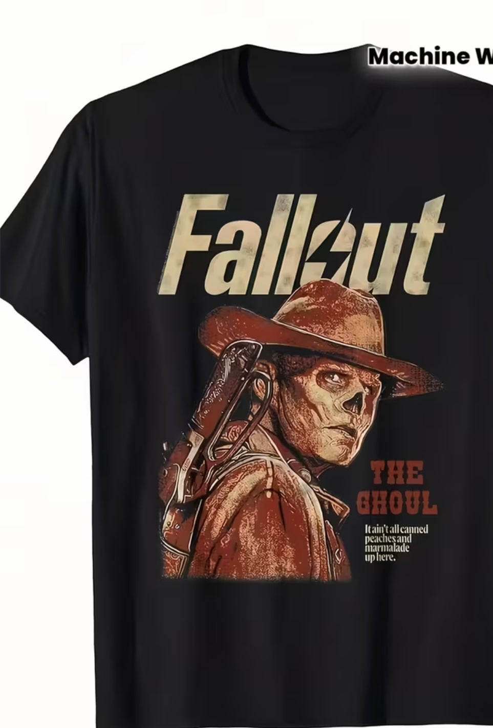Men’s fallout inspired post apocalyptic graphic T-shirt