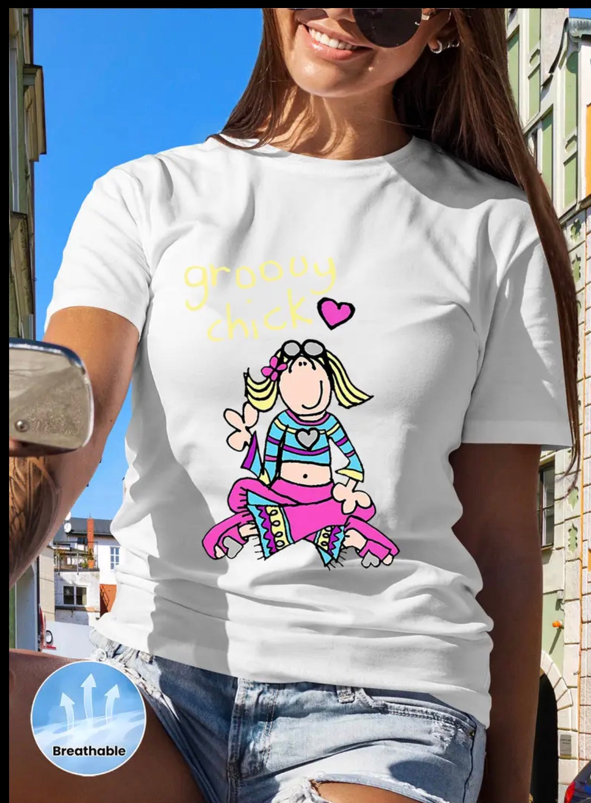 Groovy Chick T-shirt
