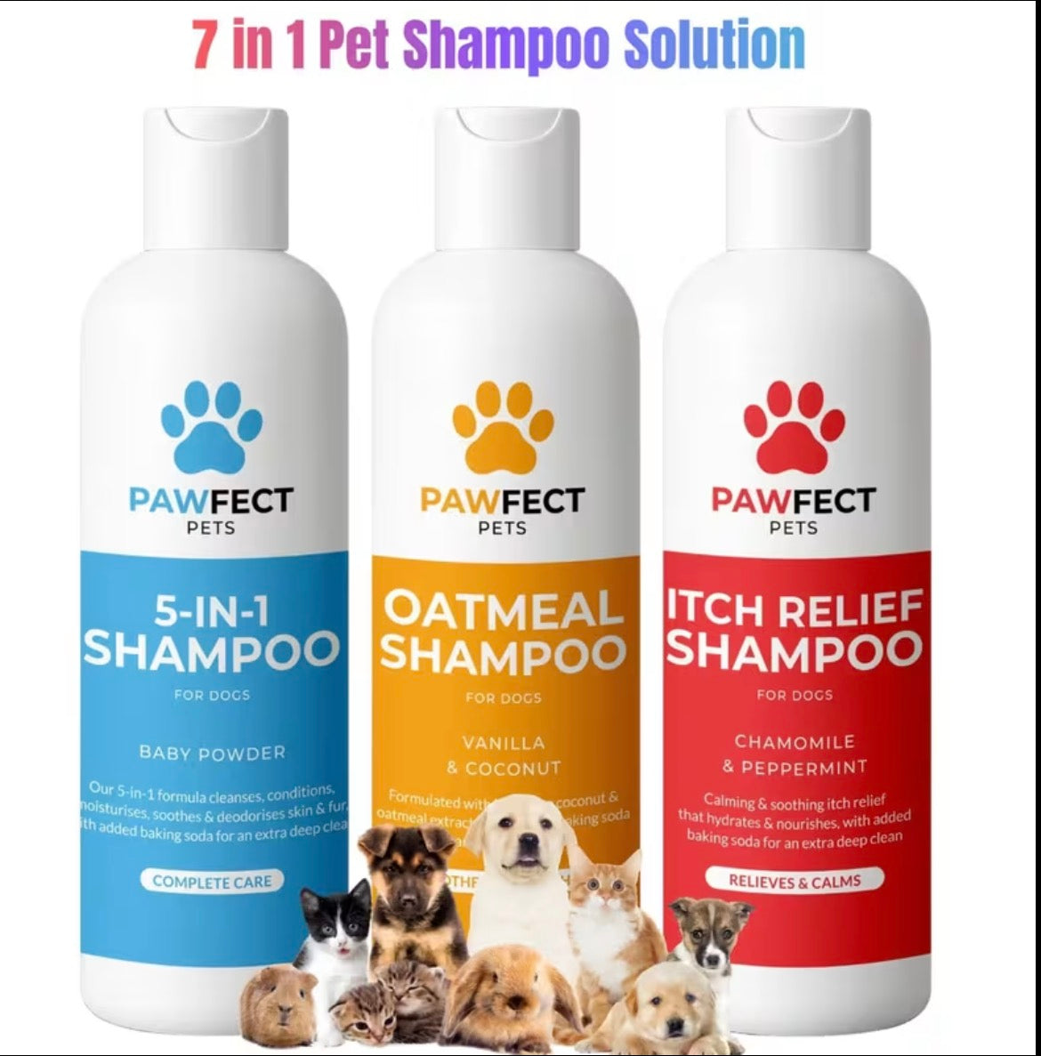 Pet shampoo