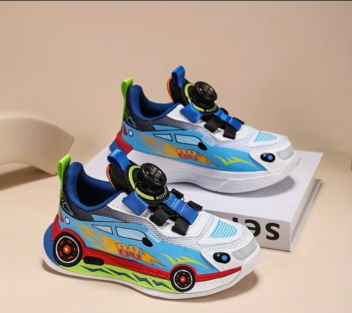 Cartoon Sportscar trainers