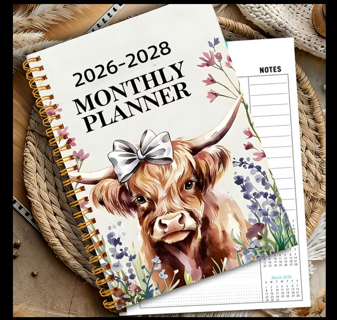 Highland Cow Planner