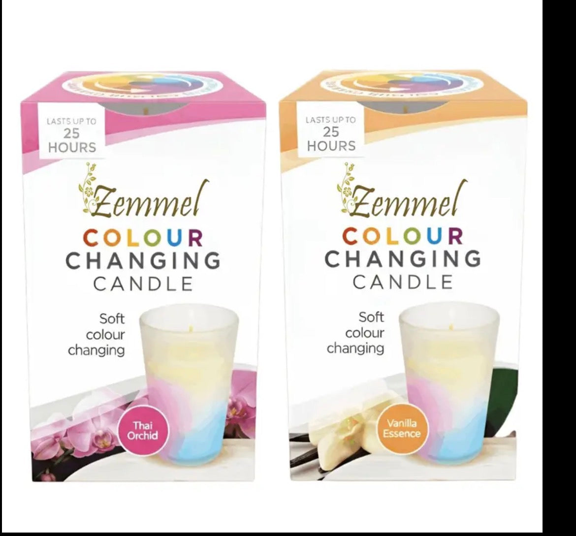 Colouring Changing Candle